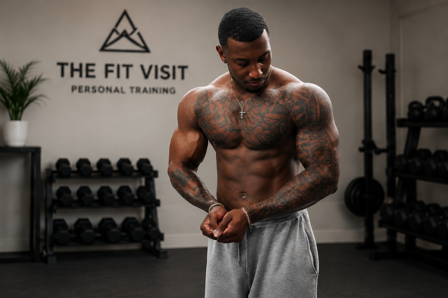 The Fit Visit website homepage