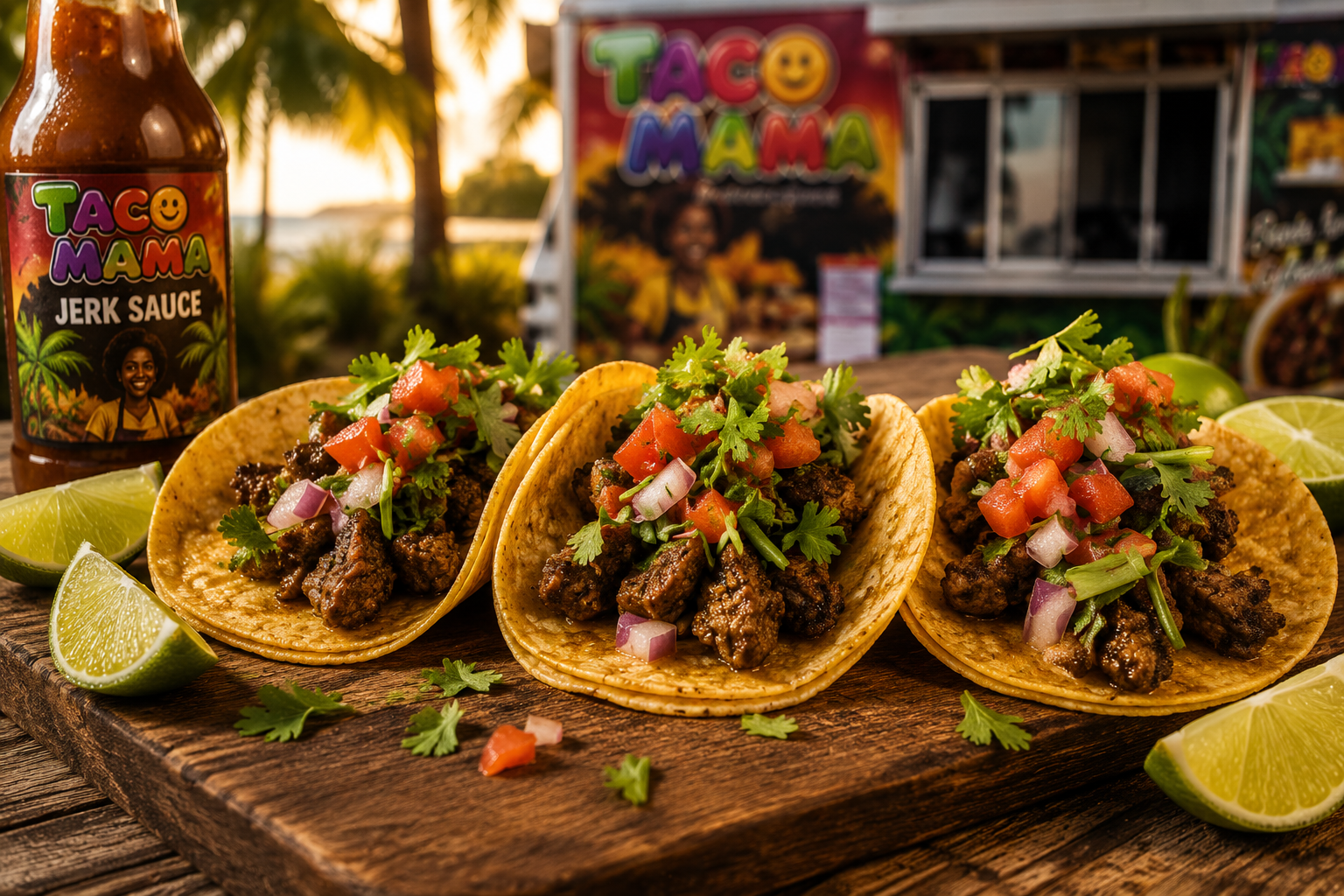 Taco Mama website homepage