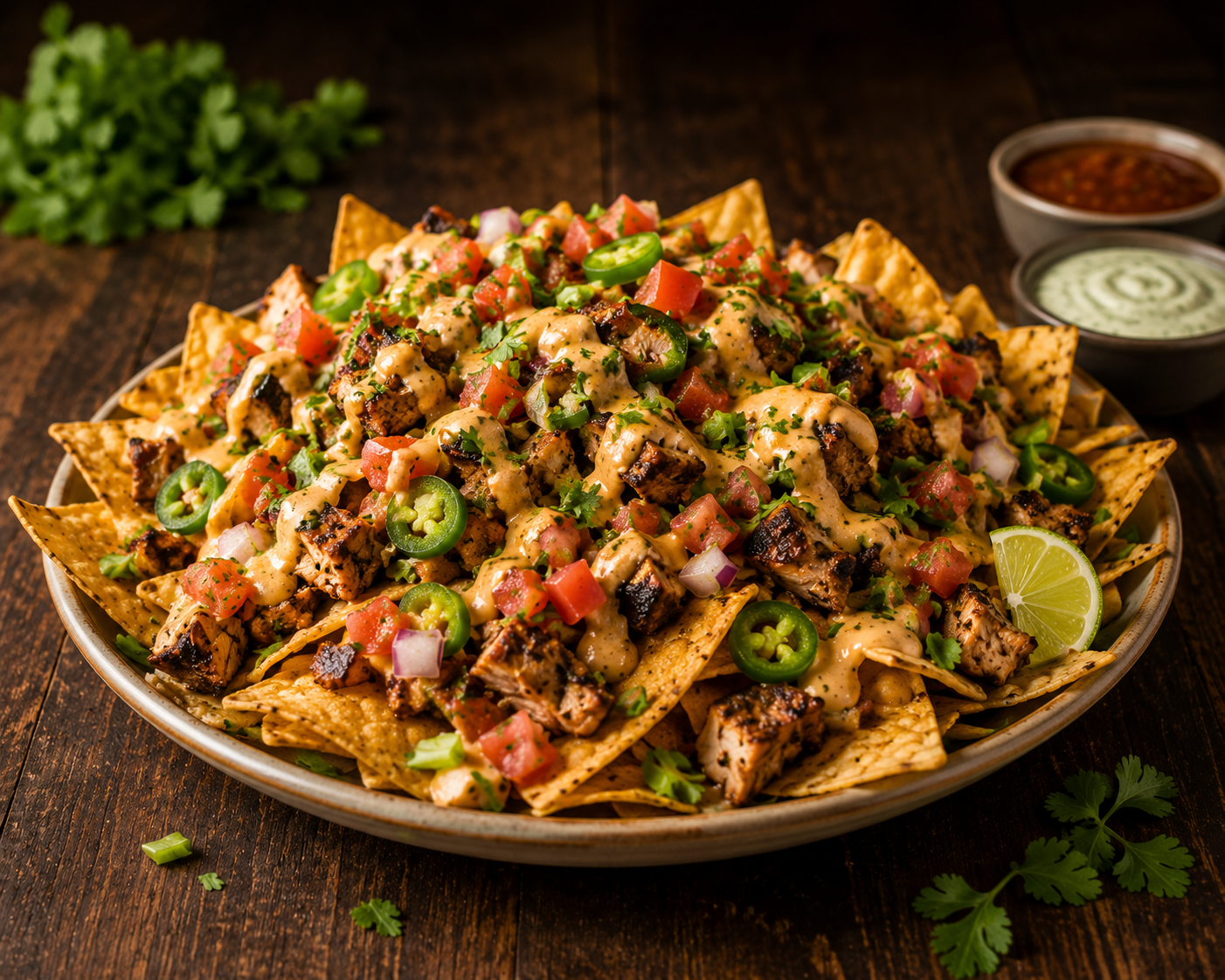 Jerk Chicken Nachos